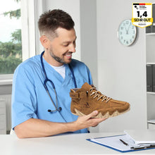 Lade das Bild in den Galerie-Viewer, Alpaka - orthopädische, wasserdichte & rutschfeste Leder-Barfußschuhe