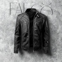 Lade das Bild in den Galerie-Viewer, Falco - Hochwertige Lederjacke