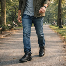 Lade das Bild in den Galerie-Viewer, FussFit - ergonomische, schmerzlindernde, rutschfeste Leder-Barfußschuhe