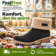Lade das Bild in den Galerie-Viewer, FeelFree - ergonomische, rutschfeste & wasserdichte Stiefel für Herbst und Winter 2026
