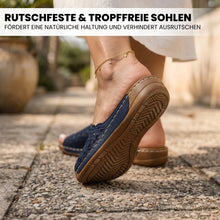 Lade das Bild in den Galerie-Viewer, FloraVita - Schmerzlindernde Vintage-Sandale aus Leder | Rutschfest & Federleicht