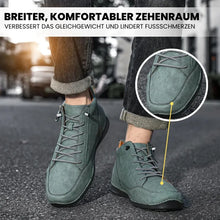 Lade das Bild in den Galerie-Viewer, FussFit - ergonomische, schmerzlindernde, rutschfeste Leder-Barfußschuhe