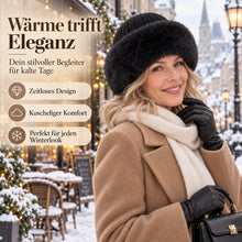 Lade das Bild in den Galerie-Viewer, NordEleganz – Die flauschige 360°-Wintermütze mit Rundum-Ohrenschutz
