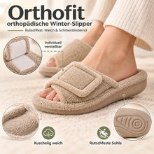 Lade das Bild in den Galerie-Viewer, Orthofit - orthopädische Winter-Slipper | Rutschfest, Weich & Schmerzlindernd
