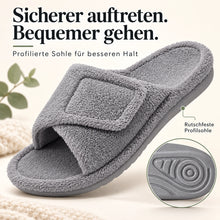 Lade das Bild in den Galerie-Viewer, Orthofit - orthopädische Winter-Slipper | Rutschfest, Weich & Schmerzlindernd