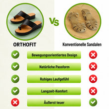 Lade das Bild in den Galerie-Viewer, Orthofit Ortho - Ergonomische schmerzlindernde Komfort-Sandalen