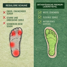 Lade das Bild in den Galerie-Viewer, Orthopädische Premium-Lederstiefel | Schmerzlindernder Komfort