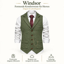 Lade das Bild in den Galerie-Viewer, Windsor FormFit – formende Komfortweste für Herren | Elegant & ultrabequem