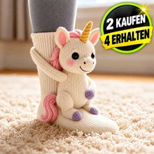 Lade das Bild in den Galerie-Viewer, HUGGY Socken – Nie mehr kalte Füße nur noch HUGGY - Einheitsgröße-Unisex | Handgefertigt