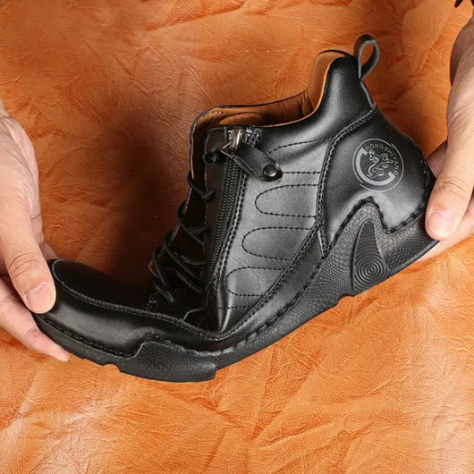 FussFit - ergonomische, schmerzlindernde, rutschfeste Leder-Barfußschuhe