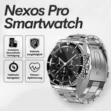 Lade das Bild in den Galerie-Viewer, Nexos Pro Smartwatch - Unzerstörbare Gesundheitsuhr (2026)
