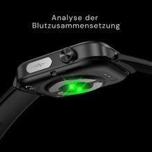 Lade das Bild in den Galerie-Viewer, GlucoCare Blutzucker-Gesundheitsuhr – Für Ernährung, Stoffwechsel &amp; Blutzucker-Trends im Alltag