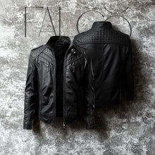 Lade das Bild in den Galerie-Viewer, Falco - Hochwertige Lederjacke
