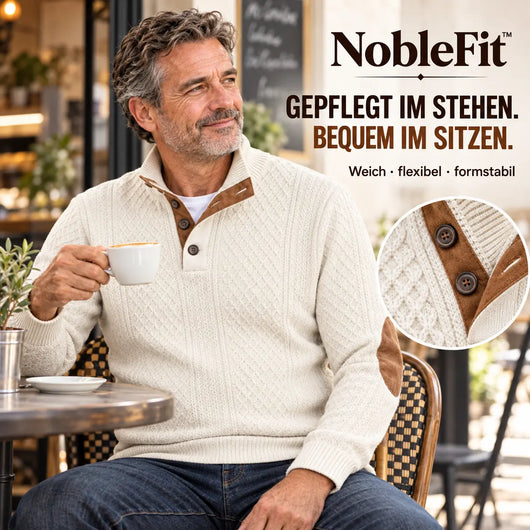 NobleFit– Figurfreundlicher Premium-Komfortpullover für Herren | Ultrabequem & Elegant