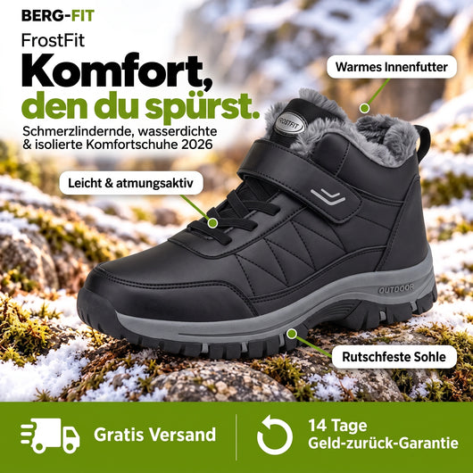 FrostFit - schmerzlindernde, wasserdichte & isolierte Komfortschuhe 2026