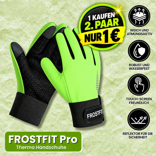 FROSTFIT PRO - Extrem rutschfester & reflektierender Thermohandschuh | 1-€ Aktion