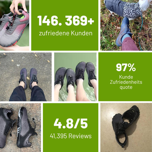 FALKO - ergonomische, schmerzlindernde & wasserabweisende Barfußschuhe