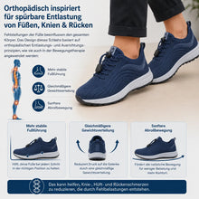 Lade das Bild in den Galerie-Viewer, FeelFree Slip-On – Orthopädische Komfort-Sneaker | Reinschlüpfen &amp; schmerzfrei durch den Tag