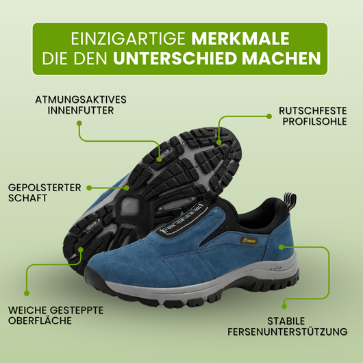 FeelFree Ergo - Rutschfester Komfortschuh mit anatomischer Entlastung | Ergonomisches Design