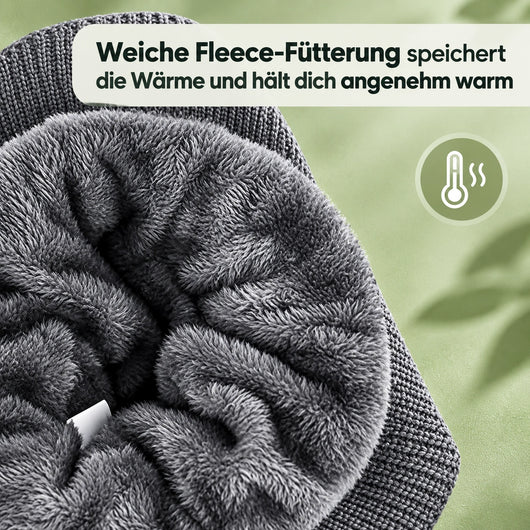 Fjordwarm – Skandinavische Wintermütze mit Ohrenschutz (Unisex-Einheitsgröße) 2026