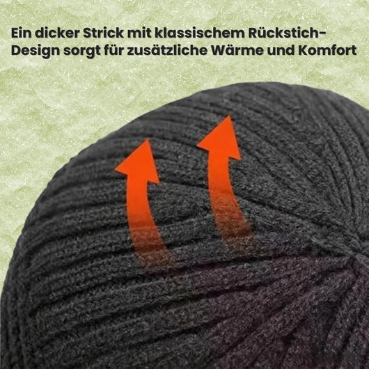 Fjordwarm – Skandinavische Wintermütze mit Ohrenschutz (Unisex-Einheitsgröße)