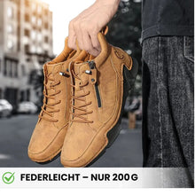 Lade das Bild in den Galerie-Viewer, FussFit - ergonomische, schmerzlindernde, rutschfeste Leder-Barfußschuhe