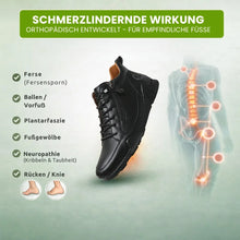 Lade das Bild in den Galerie-Viewer, FussFit - ergonomische, schmerzlindernde, rutschfeste Leder-Barfußschuhe