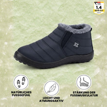 Lade das Bild in den Galerie-Viewer, Fusswohl - ergonomische &amp; rutschfeste Komfort-Winterstiefel
