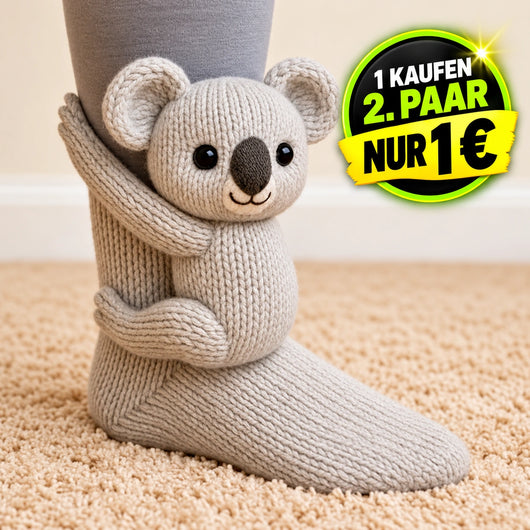 HUGGY Socken – Nie mehr kalte Füße nur noch HUGGY - Einheitsgröße-Unisex | 1-€ Aktion