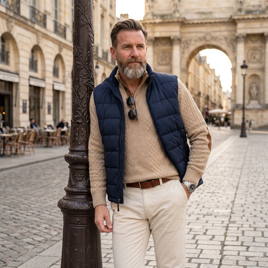 NobleFit– Figurfreundlicher Premium-Komfortpullover für Herren | Ultrabequem & Elegant