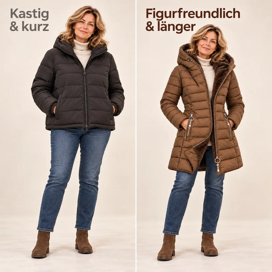 Nordelle – der Wintermantel, der wärmt und der Figur schmeichelt