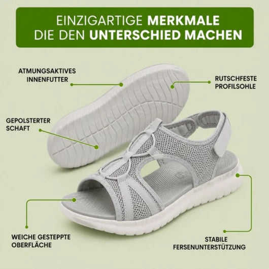 OrthoCloud - Schmerzlindernde Komfort-Sandalen | Rutschfest & Federleicht