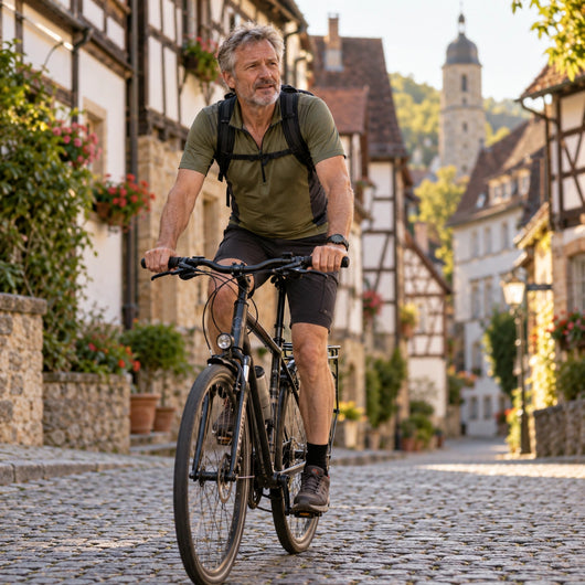 OrthoRide – ergonomischer Fahrradsattel mit Druckentlastungskanal | gegen Taubheit, Sitz- und Steißbeinschmerzen