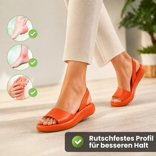 OrthoSandale — Schmerzlindernde Komfort-Sandalen | Rutschfest & Federleicht