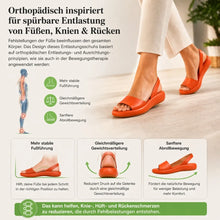 Lade das Bild in den Galerie-Viewer, OrthoSandale — Schmerzlindernde Komfort-Sandalen | Rutschfest &amp; Federleicht
