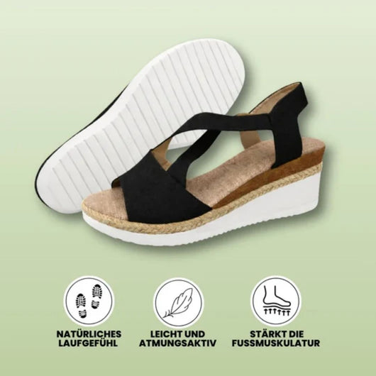 OrthoStella - Schmerzlindernde Komfort-Sandalen | Rutschfest & Federleicht