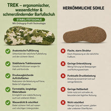 Lade das Bild in den Galerie-Viewer, Trek – ergonomischer, wasserdichter &amp; schmerzlindernder Outdoor-Barfußschuh