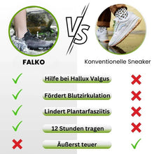 Lade das Bild in den Galerie-Viewer, FALKO - ergonomische, schmerzlindernde &amp; wasserabweisende Barfußschuhe
