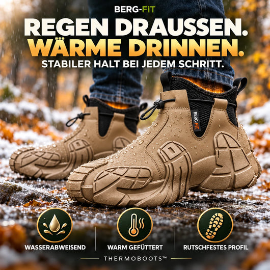 ThermoBoots – Wasserdichte Allwetter-Ganzjahresstiefel | Rutschfest & Schmerzlindernd