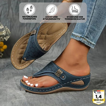 Lade das Bild in den Galerie-Viewer, VivaKomfort - ergonomische &amp; rutschfeste Sandalen zur Schmerzlinderung
