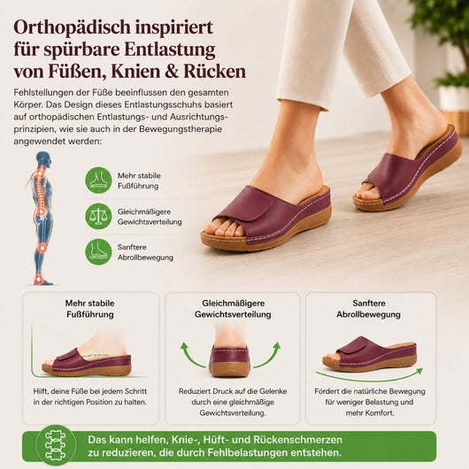 VivaStep - Schmerzlindernde Komfortsandalen | Ergonomisches Design