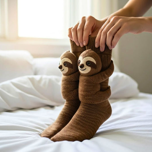 Huggy Socken für Kinder - Nie wieder kalte Füße – Kinder lieben diese Kuschel-Socken