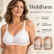 Lade das Bild in den Galerie-Viewer, WohlForm - Der bügellose 4-Zonen-Push Up-BH für bessere Haltung
