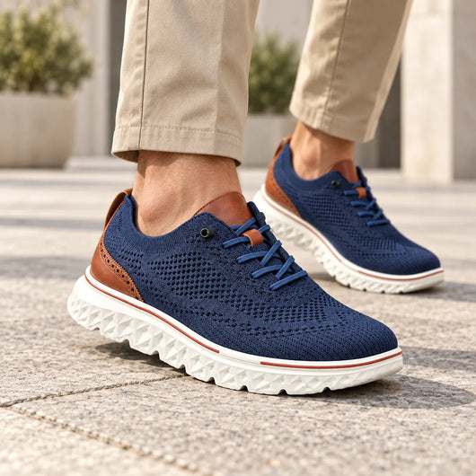 FeelFree Gentleman – Orthopädischer Herren-Komfortschuh | Rutschfest & Schmerzlindernd