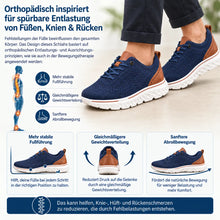 Lade das Bild in den Galerie-Viewer, FeelFree Gentleman – Orthopädischer Herren-Komfortschuh | Rutschfest &amp; Schmerzlindernd

