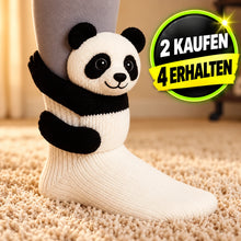 Lade das Bild in den Galerie-Viewer, HUGGY Socken  – Nie mehr kalte Füße nur noch HUGGY - Einheitsgröße-Unisex | Handgefertigt

