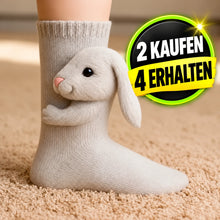 Lade das Bild in den Galerie-Viewer, HUGGY Socken  – Nie mehr kalte Füße nur noch HUGGY - Einheitsgröße-Unisex | Handgefertigt
