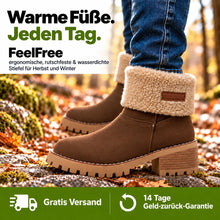 Lade das Bild in den Galerie-Viewer, FeelFree - ergonomische, rutschfeste &amp; wasserdichte Stiefel für Herbst und Winter 2026
